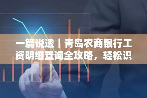 一篇说透｜青岛农商银行工资明细查询全攻略，轻松识别真假流水