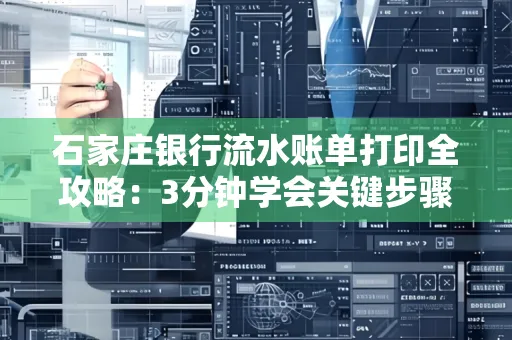 石家庄银行流水账单打印全攻略：3分钟学会关键步骤